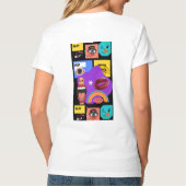 T-shirt Explosion Pop Art Audacieuse de Style Comic Rétro (Dos)