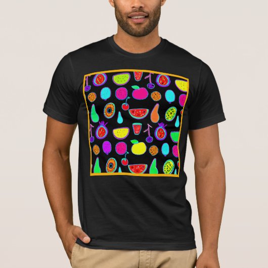 T-shirt Explosion tropicale (Devant)
