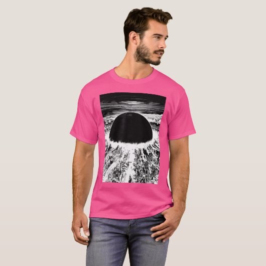 T-shirt Explosion urbaine d'Akiras Cyberpunks (Devant entier)