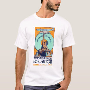 T-shirt Exposition de Detroit Michigan 1936