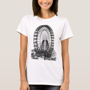 T-shirt Exposition universelle de Chicago de roue de