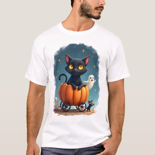 T-shirt Express Chat Pumpkin (Devant)
