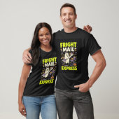 T-shirt Express Courrier d'Effroi d'Halloween (Unisexe)