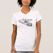 T-shirt Express de boîte chaude manuscrite (Devant)