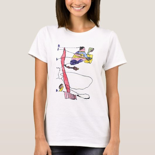 T-shirt Express Fuzzy® Ops Gzilla Essayer 2 Angles Wom (Devant)