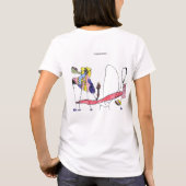 T-shirt Express Fuzzy® Ops Gzilla Essayer 2 Angles Wom (Dos)