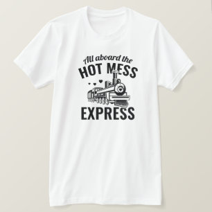 T-shirt Express Hot Mess