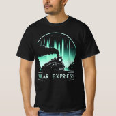 T-shirt Express polaire branché Noir homme (Devant)