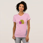 T-Shirt "Expression Abstraite" – L'Art en Mouvemen (Devant entier)