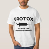 T-shirt Expression Botox (Devant)