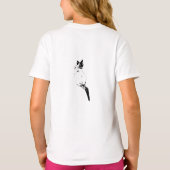 T-shirt Expression de chat posé (Dos)