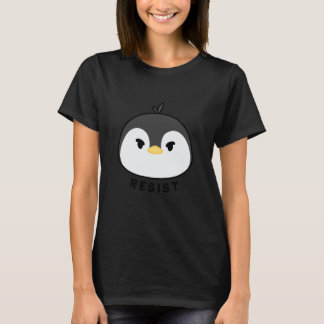 T-shirt Expression de manchot mignonne résistant à la tête