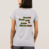T-shirt Expression jamaïcaine (Dos)