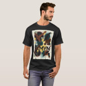T-shirt Expressionnisme abstrait MYN (Devant entier)