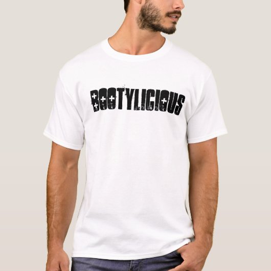 T-shirt Expressions de T-shirt. Bootylicious (Devant)