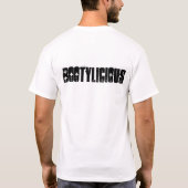 T-shirt Expressions de T-shirt. Bootylicious (Dos)