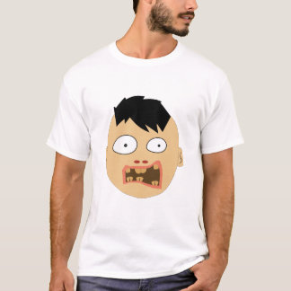 T-shirt Expressions de visage Zombie