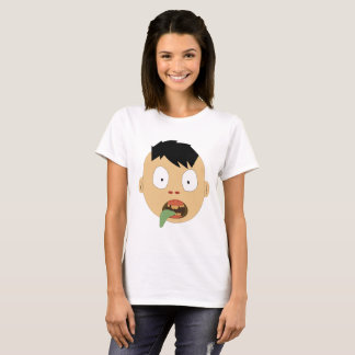 T-shirt Expressions de visage Zombie