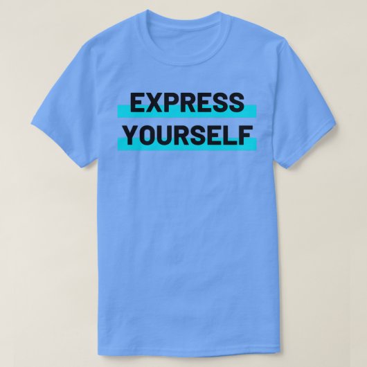 T-shirt Exprimez-vous   (Design devant)