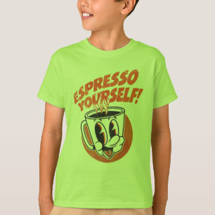 T-shirt Exprimez-vous avec humour Amateur de café