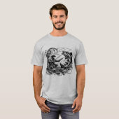 T-shirt Exquise pêche à la mouche (Devant entier)