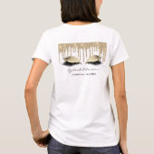 T-shirt Extension Eyelash Marque Or Sparkly Sepia (Dos)