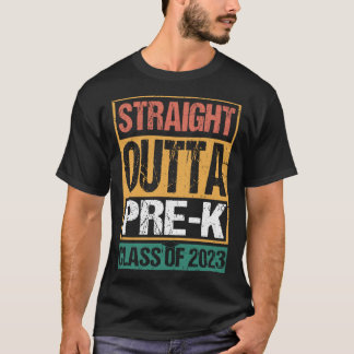 T-shirt Extérieur droit pré-K Graduation préscolaire 5