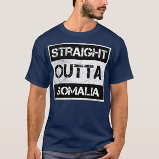 T-shirt Extérieur droit Somalie Voyageur Cadeau Pays Expat