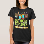 T-shirt Extérieur Explorer Zookeeper Vest Bugs Binoculums (Devant)