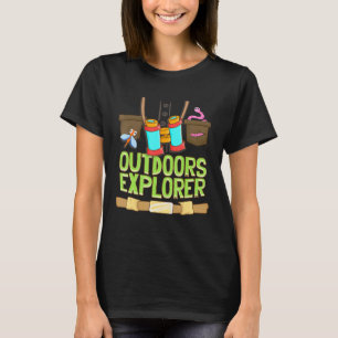 T-shirt Extérieur Explorer Zookeeper Vest Bugs Binoculums
