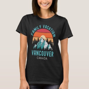 T-shirt Extérieur Explorez les montagnes Vacances familial