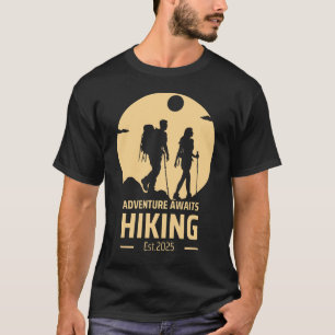T-shirt Extérieur Randonnée aventure   Est. 2025   Désert