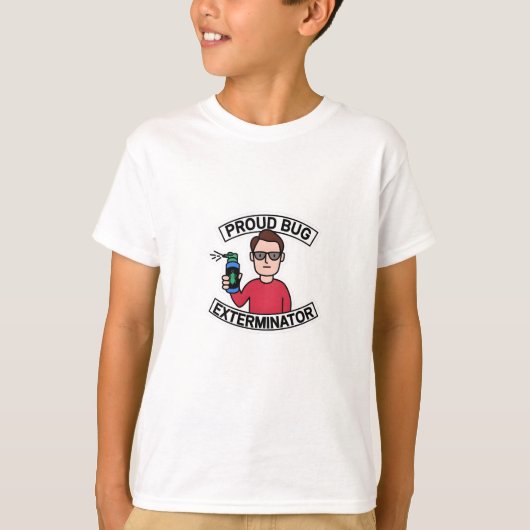 T-shirt Exterminateur de bogues (Devant)