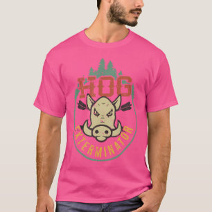 T-shirt Exterminateur de porc drôle Saison de chasse de sa