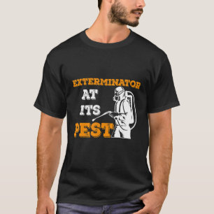 T-shirt Exterminateur de technicien de lutte antiparasitai