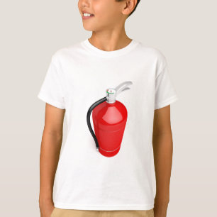 T-shirt Extincteur sur le blanc