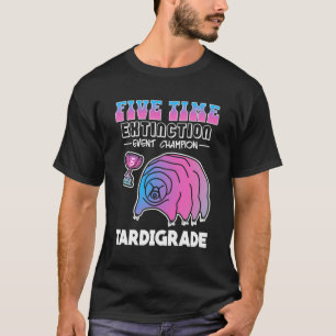 T-shirt Extinction d'ours d'eau Tardigrade Champion de l'é