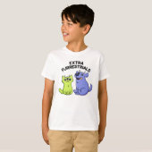 T-shirt Extra Furrestries Funny Alien Furry Pet (Devant entier)