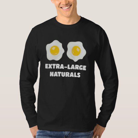 T-shirt Extra Large Natural Eggs (Devant)