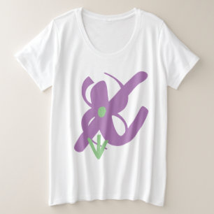 T-SHIRT EXTRA MAAT VROUWEN KUNST&ONTWERP