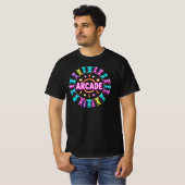 T-SHIRT EXTRA-TERRESTRES D'ARCADE (Devant entier)