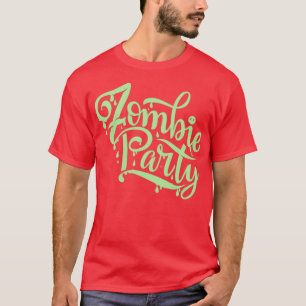 T-shirt Extrait Halloween amusant quot d'impression Zombie