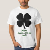 T-shirt Extrait plus grand….Aucune affaire ! (Devant)