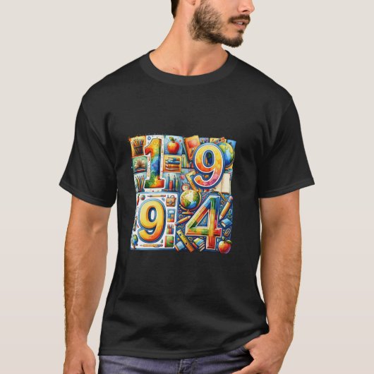 T-shirt Extraordinaire 1994 Enseignant Anniversaire Enseig (Devant)