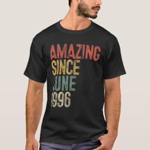 T-shirt Extraordinaire Depuis Juin 1996 Hommes Femme 25E A