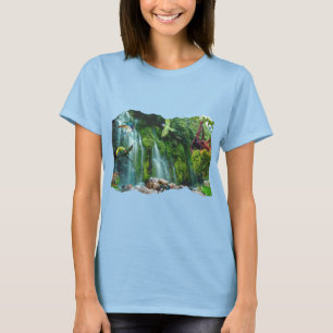 T-shirt Extraordinaire forêt tropicale et animaux