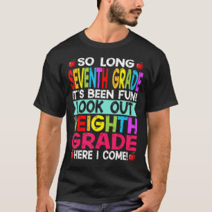 T-shirt Extraordinaire si longue 7e année regardez dehors