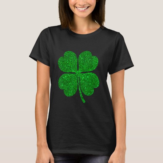 T-shirt Extraordinaire St Patrick's Day Irlandais Giltter  (Devant)