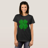 T-shirt Extraordinaire St Patrick's Day Irlandais Giltter  (Devant entier)