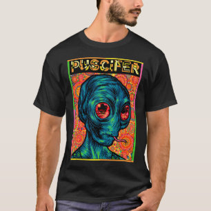 T-shirt extraterrestre spatial éternel vert